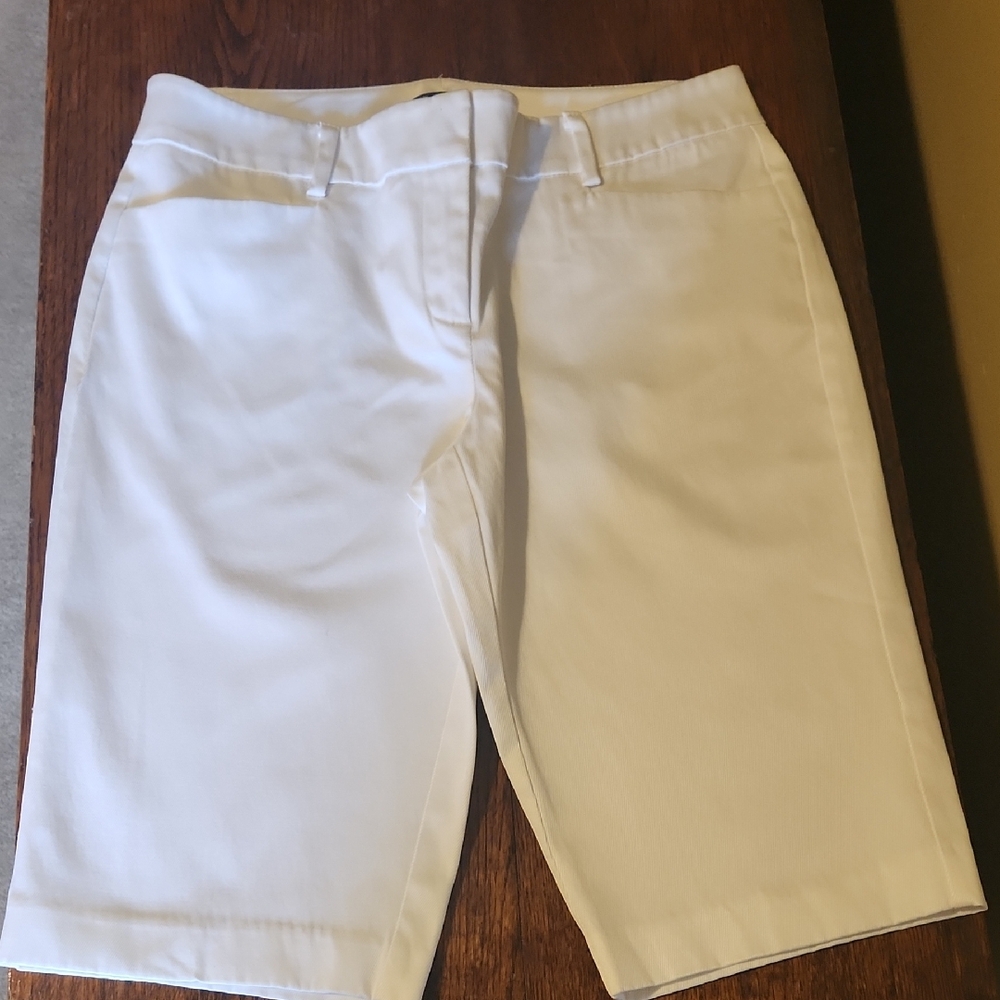 Women's White Shorts